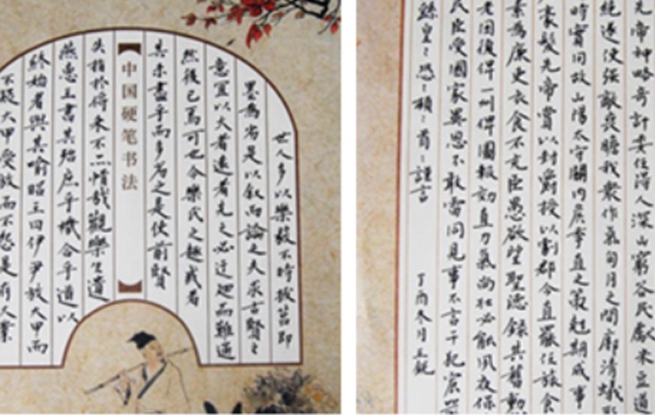 六安豐安小學(xué)小記者寫字比賽獲獎作品展